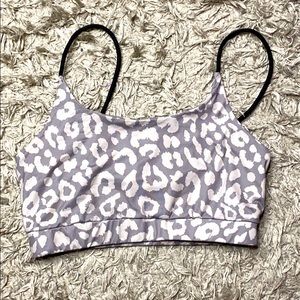 Leopard Sports Bra